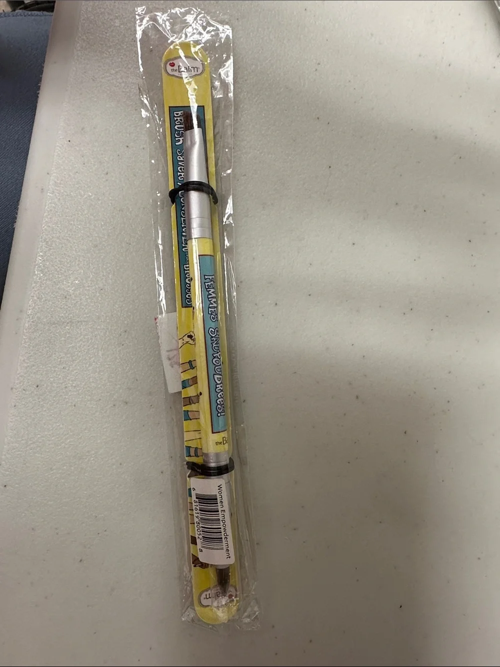 theBalm Yellow Double-Sided Dual Ended Multi Tasking Tool